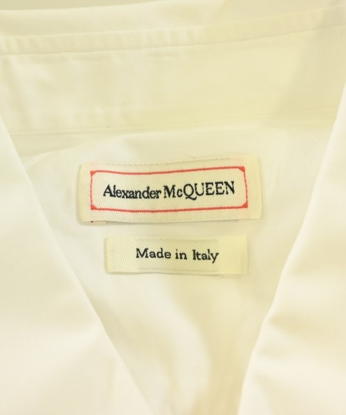 ALEXANDER MCQUEEN（アレキサンダーマックイーン）カジュアルシャツ 白 サイズ:15(S位) メンズ/2200701732080