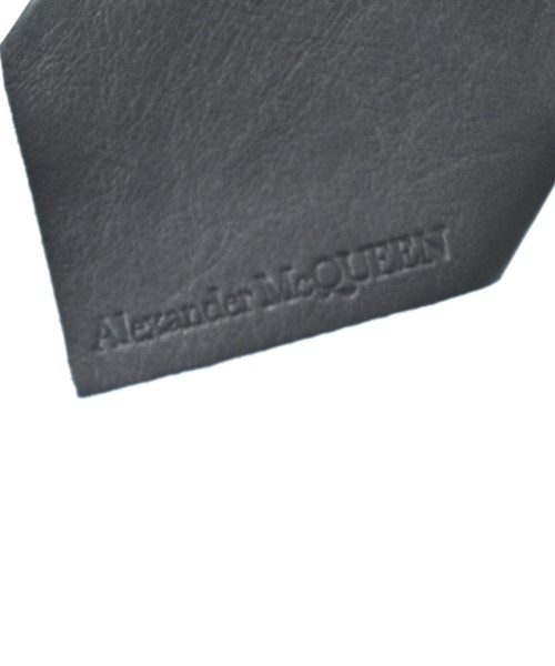 ALEXANDER MCQUEEN（アレキサンダーマックイーン）ネクタイ 黒 サイズ:- メンズ/2200701732110