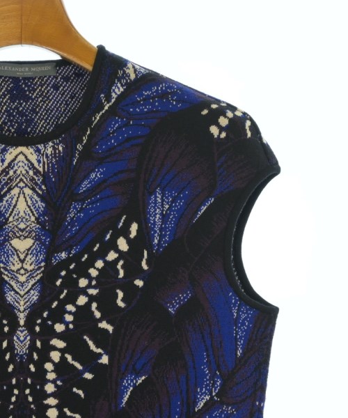 ALEXANDER MCQUEEN（アレキサンダーマックイーン）ワンピース 青 サイズ:S レディース/2200649138050