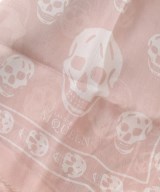 ALEXANDER MCQUEEN（アレキサンダーマックイーン）ストール ピンク サイズ:- レディース/2200654208274