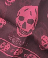 ALEXANDER MCQUEEN（アレキサンダーマックイーン）ストール 赤 サイズ:- レディース/2200654208281