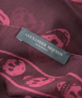 ALEXANDER MCQUEEN（アレキサンダーマックイーン）ストール 赤 サイズ:- レディース/2200654208281