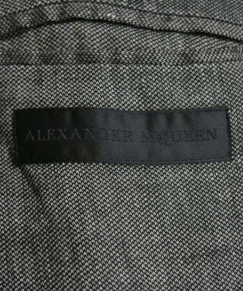 ALEXANDER MCQUEEN（アレキサンダーマックイーン）テーラードジャケット 黒 サイズ:54(XXL位) メンズ/2200653504179