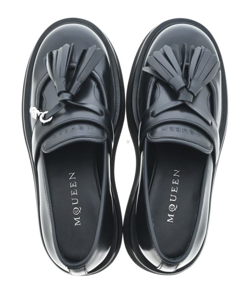 ALEXANDER MCQUEEN（アレキサンダーマックイーン）ドレスシューズ/ローファー 黒 サイズ:EU37(23.5cm位) レディース/2200655600138