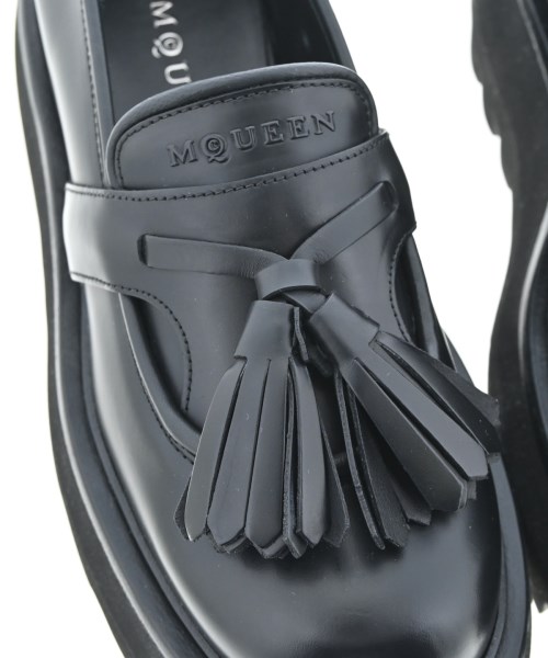 ALEXANDER MCQUEEN（アレキサンダーマックイーン）ドレスシューズ/ローファー 黒 サイズ:EU37(23.5cm位) レディース/2200655600138