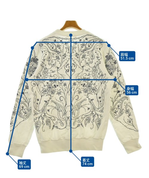 ALEXANDER MCQUEEN（アレキサンダーマックイーン）スウェット 白 サイズ:M メンズ/2200656399031
