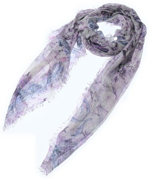 ALEXANDER MCQUEEN(アレキサンダーマックイーン)ストール 白 サイズ:-/2200657078300