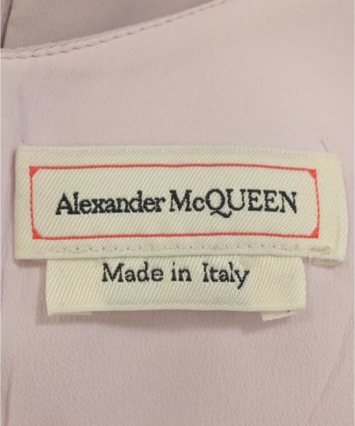 ALEXANDER MCQUEEN（アレキサンダーマックイーン）ワンピース ピンク サイズ:38(S位) レディース/2200657669416