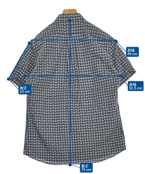 ALEXANDER MCQUEEN（アレキサンダーマックイーン）カジュアルシャツ グレー サイズ:54(XL位) メンズ/2200658139062