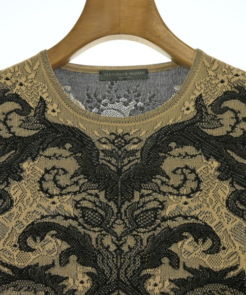 ALEXANDER MCQUEEN（アレキサンダーマックイーン）ニット・セーター ベージュ サイズ:XS レディース/2200655917151