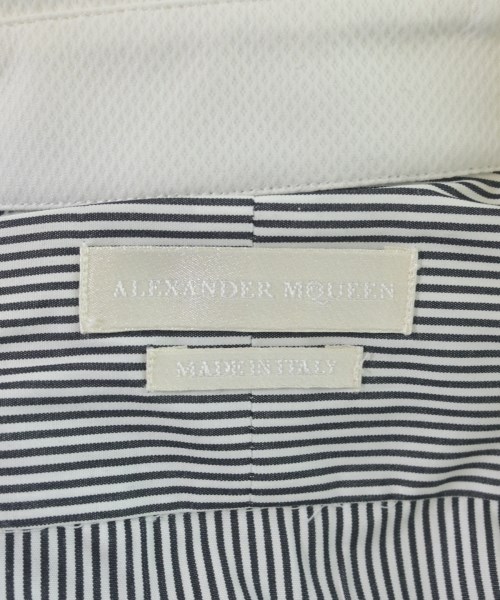 ALEXANDER MCQUEEN（アレキサンダーマックイーン）カジュアルシャツ 黒 サイズ:44(S位) メンズ/2200657132248