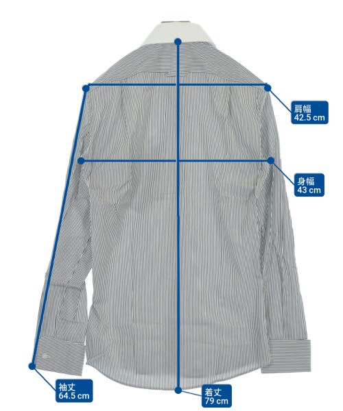 ALEXANDER MCQUEEN（アレキサンダーマックイーン）カジュアルシャツ 黒 サイズ:44(S位) メンズ/2200657132248