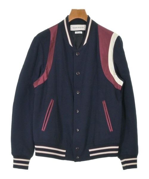 ALEXANDER MCQUEEN(アレキサンダーマックイーン)スタジャン 紺 サイズ:50(XL位)/2200660202013