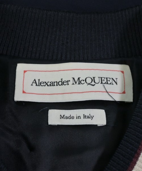 ALEXANDER MCQUEEN（アレキサンダーマックイーン）スタジャン 紺 サイズ:50(XL位) メンズ/2200660202013