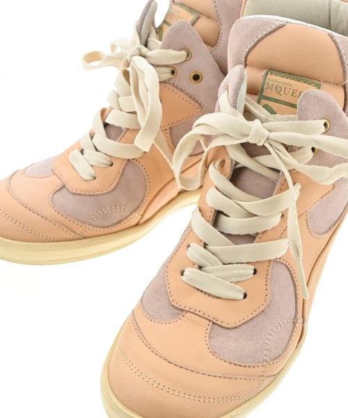ALEXANDER MCQUEEN（アレキサンダーマックイーン）スニーカー ピンク サイズ:22.5cm レディース/2200661879290