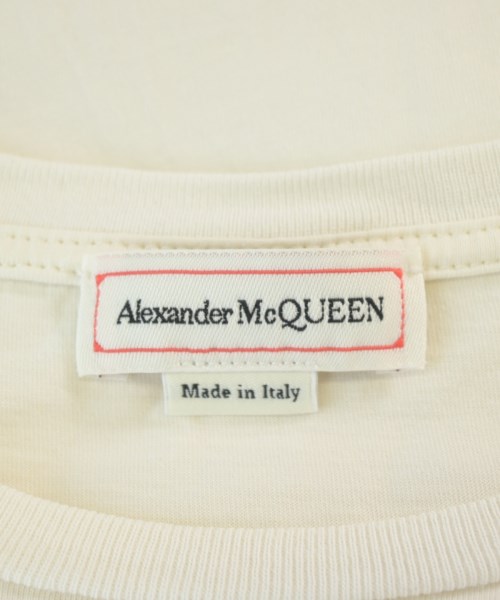 ALEXANDER MCQUEEN（アレキサンダーマックイーン）Tシャツ・カットソー 白 サイズ:40(M位) レディース/2200711245068