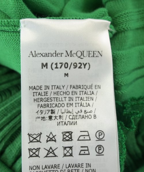 ALEXANDER MCQUEEN（アレキサンダーマックイーン）ワンピース 緑 サイズ:M レディース/2200709802068
