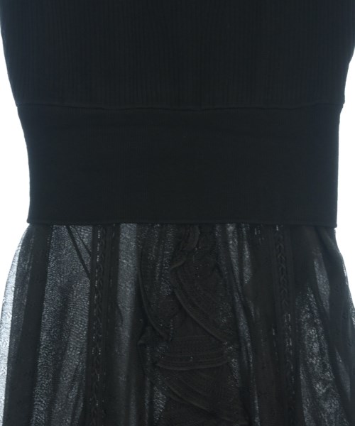 ALEXANDER MCQUEEN（アレキサンダーマックイーン）ワンピース 黒 サイズ:M レディース/2200709802075