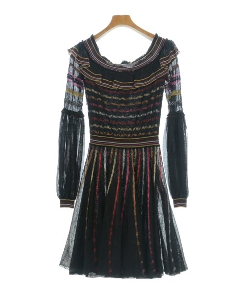 ALEXANDER MCQUEEN（アレキサンダーマックイーン）ワンピース 黒 サイズ:M レディース/2200709802099