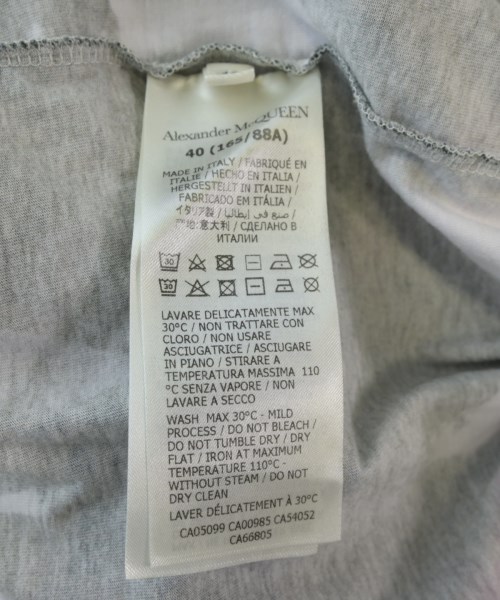 ALEXANDER MCQUEEN（アレキサンダーマックイーン）Tシャツ・カットソー 白 サイズ:40(M位) レディース/2200709802150