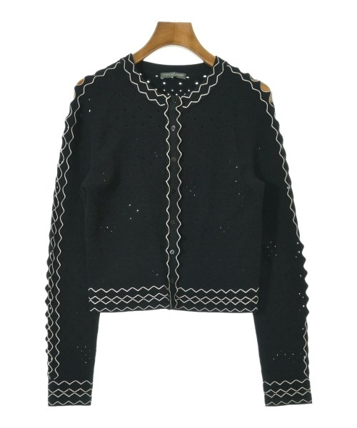 ALEXANDER MCQUEEN（アレキサンダーマックイーン）カーディガン 黒 サイズ:M レディース/2200709802174