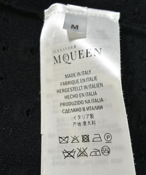 ALEXANDER MCQUEEN（アレキサンダーマックイーン）カーディガン 黒 サイズ:M レディース/2200709802174