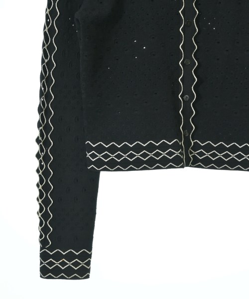 ALEXANDER MCQUEEN（アレキサンダーマックイーン）カーディガン 黒 サイズ:M レディース/2200709802174