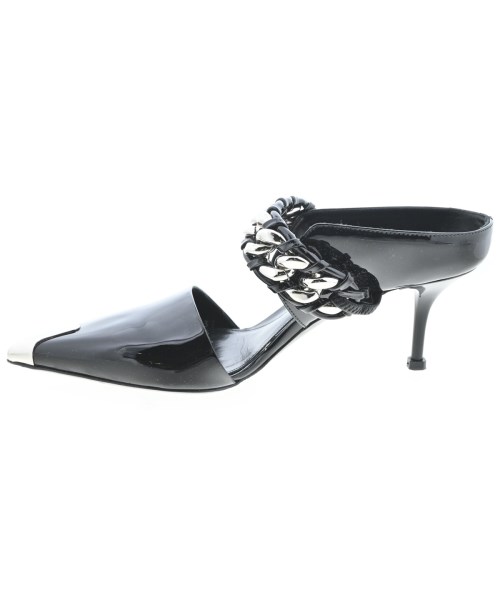ALEXANDER MCQUEEN（アレキサンダーマックイーン）パンプス 黒 サイズ:EU37(23.5cm位) レディース/2200709802198