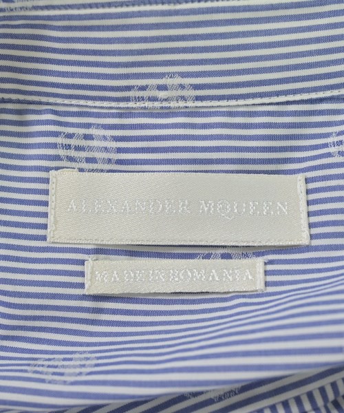 ALEXANDER MCQUEEN（アレキサンダーマックイーン）カジュアルシャツ 紺 サイズ:48(L位) メンズ/2200715860076