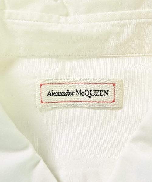 ALEXANDER MCQUEEN（アレキサンダーマックイーン）カジュアルシャツ 白 サイズ:15++(L位) メンズ/2200716525066