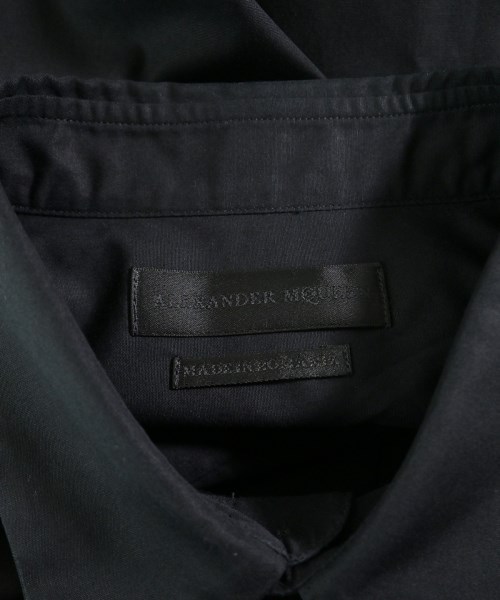 ALEXANDER MCQUEEN（アレキサンダーマックイーン）カジュアルシャツ 黒 サイズ:44(L位) メンズ/2200716977032