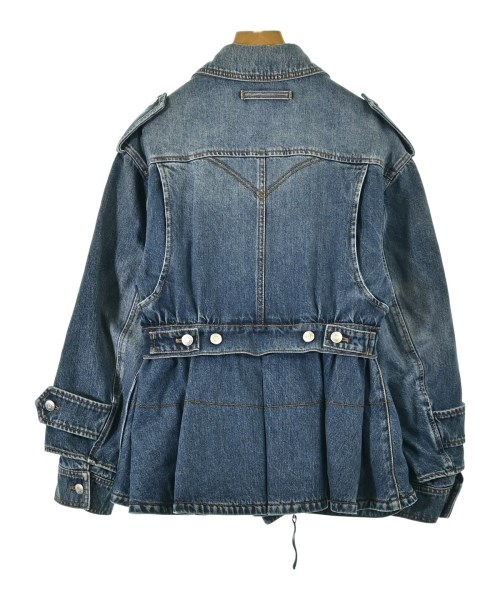 ALEXANDER MCQUEEN（アレキサンダーマックイーン）ブルゾン 青 サイズ:38(S位) レディース/2200718704018