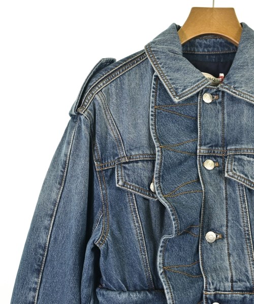 ALEXANDER MCQUEEN（アレキサンダーマックイーン）ブルゾン 青 サイズ:38(S位) レディース/2200718704018