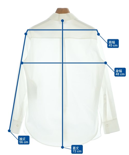 ALEXANDER MCQUEEN（アレキサンダーマックイーン）ブラウス 白 サイズ:36(XS位) レディース/2200718704025