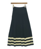 ALEXANDER MCQUEEN（アレキサンダーマックイーン）ロング・マキシ丈スカート 黒 サイズ:M レディース/2200715947029