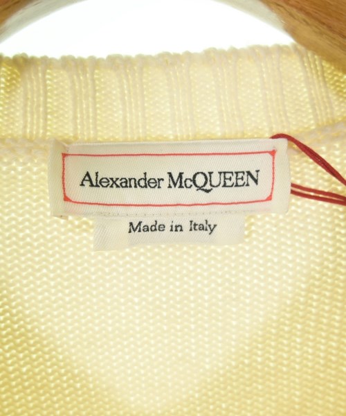 ALEXANDER MCQUEEN（アレキサンダーマックイーン）ニット・セーター 白 サイズ:L メンズ/2200719406010