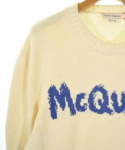 ALEXANDER MCQUEEN（アレキサンダーマックイーン）ニット・セーター 白 サイズ:L メンズ/2200719406010
