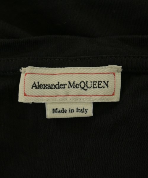 ALEXANDER MCQUEEN（アレキサンダーマックイーン）Tシャツ・カットソー 黒 サイズ:L メンズ/2200717111077