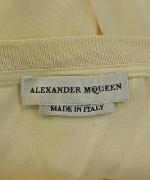 ALEXANDER MCQUEEN（アレキサンダーマックイーン）Tシャツ・カットソー ベージュ サイズ:S メンズ/2200717111084
