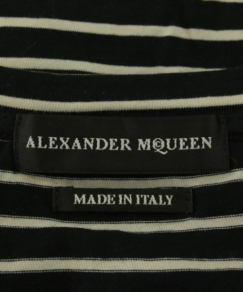 ALEXANDER MCQUEEN（アレキサンダーマックイーン）Tシャツ・カットソー 黒 サイズ:XS メンズ/2200717111121