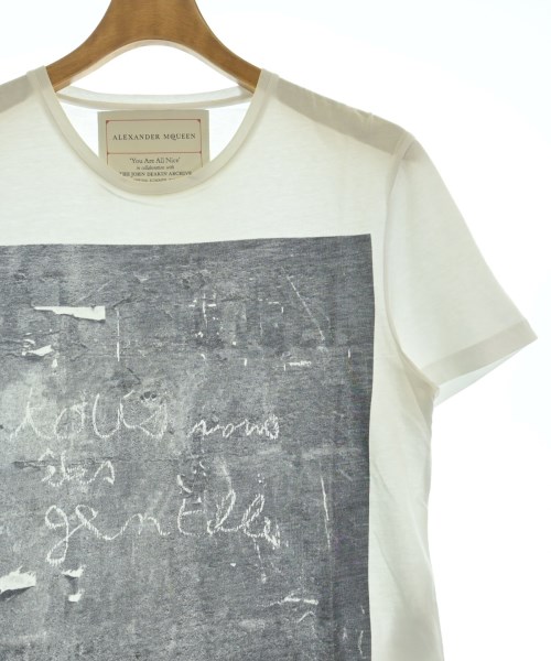 ALEXANDER MCQUEEN（アレキサンダーマックイーン）Tシャツ・カットソー 白 サイズ:S メンズ/2200717111138