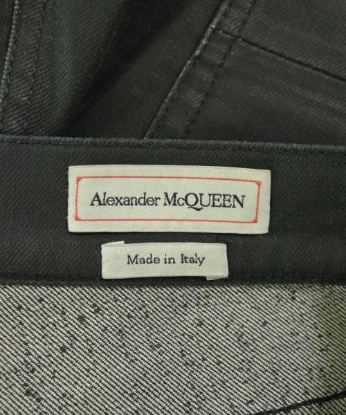 ALEXANDER MCQUEEN（アレキサンダーマックイーン）デニムパンツ 黒 サイズ:46(M位) メンズ/2200717111220