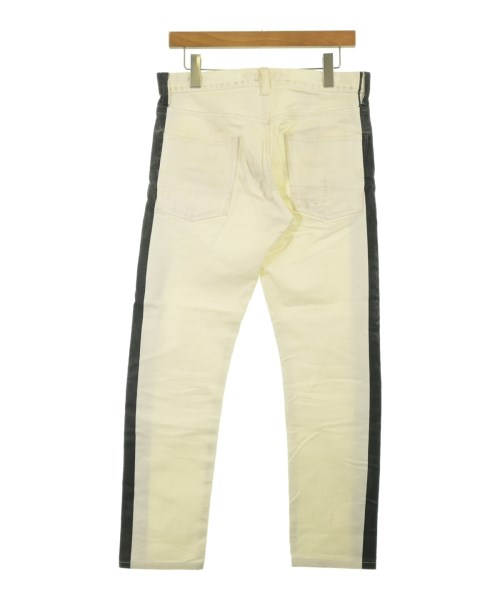 ALEXANDER MCQUEEN（アレキサンダーマックイーン）デニムパンツ 白 サイズ:44(S位) メンズ/2200717111251
