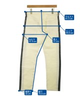 ALEXANDER MCQUEEN（アレキサンダーマックイーン）デニムパンツ 白 サイズ:44(S位) メンズ/2200717111251