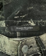 ALEXANDER MCQUEEN（アレキサンダーマックイーン）デニムパンツ 黒 サイズ:46(M位) メンズ/2200717111282