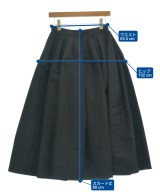 ALEXANDER MCQUEEN（アレキサンダーマックイーン）ロング・マキシ丈スカート 黒 サイズ:40(M位) レディース/2200717111329