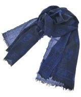 ALEXANDER MCQUEEN（アレキサンダーマックイーン）ストール 紺 サイズ:- メンズ/2200645457025