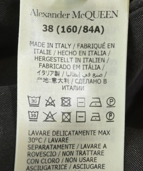 ALEXANDER MCQUEEN（アレキサンダーマックイーン）ワンピース グレー サイズ:38(S位) レディース/2200631278030