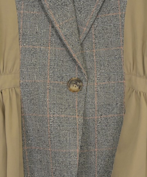 ALEXANDER MCQUEEN（アレキサンダーマックイーン）カジュアルジャケット ベージュ サイズ:36(XS位) レディース/2200645550054