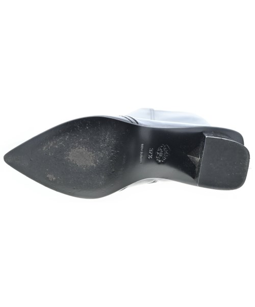 ALEXANDER MCQUEEN（アレキサンダーマックイーン）ブーツ 黒 サイズ:EU37 1/2(24cm位) レディース/2200648648055